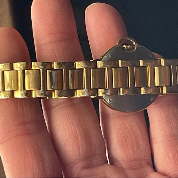 Gold-Tone Luxury Bracelet Watch – Ballon Bleu Style – Needs Battery – New - Picture 7 of 8